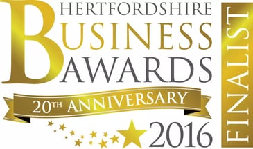 TBOS Is A Finalist In The Hertfordshire Business Awards 2016 In The 