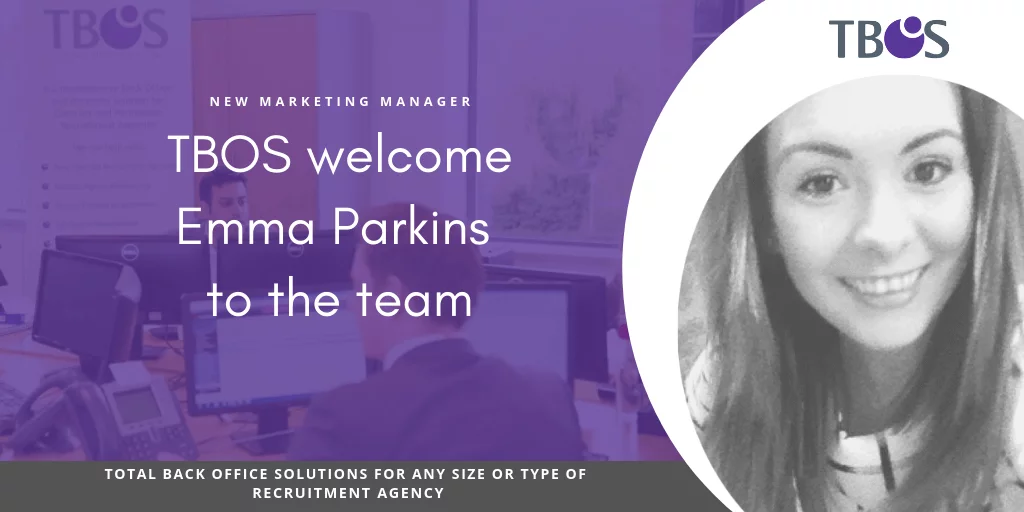 EMMA PARKINS JOINS TBOS AS THE NEWLY APPOINTED MARKETING MANAGER